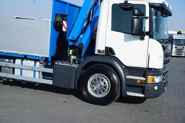 Scania / P 250 / ACC / SKRZYNIOWY + HDS + WINDA / PALFINGER PK 12 002 - EH B / WYSIĘG 10 M zdjęcie 33