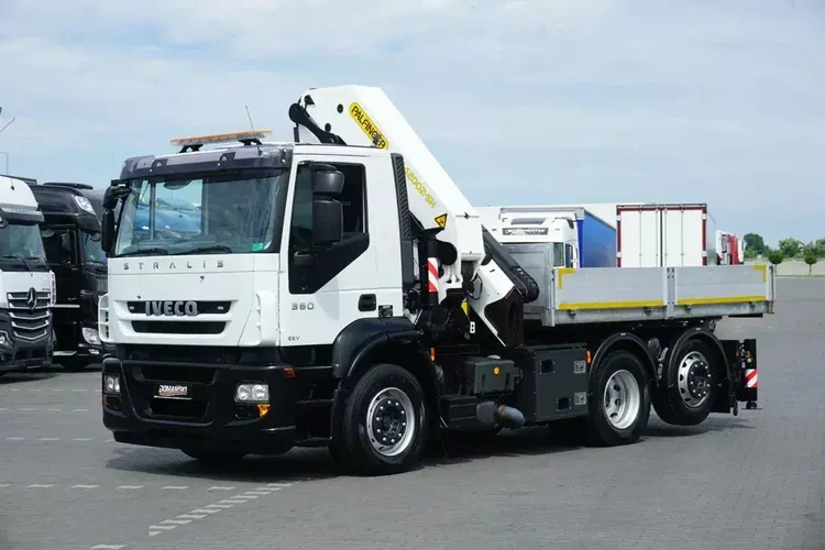Iveco STRALIS / 260E36 / 6 X 2 / HDS PALFINGER PK 42 002 SH-E / WYSIĘG 17 M zdjęcie 10