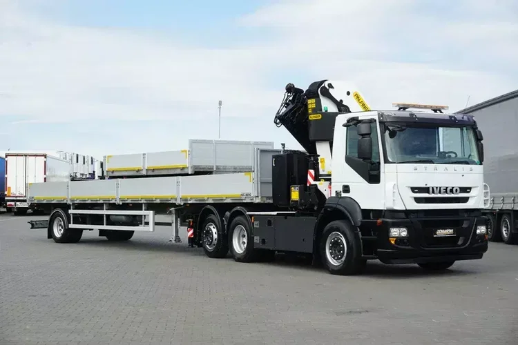 Iveco STRALIS / 260E36 / 6 X 2 / HDS PALFINGER PK 42 002 SH-E / WYSIĘG 17 M zdjęcie 2