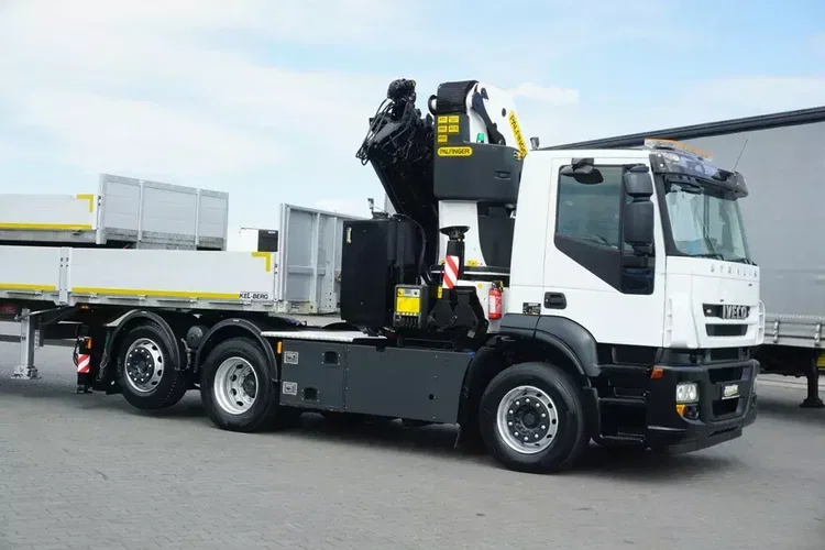 Iveco STRALIS / 260E36 / 6 X 2 / HDS PALFINGER PK 42 002 SH-E / WYSIĘG 17 M zdjęcie 39