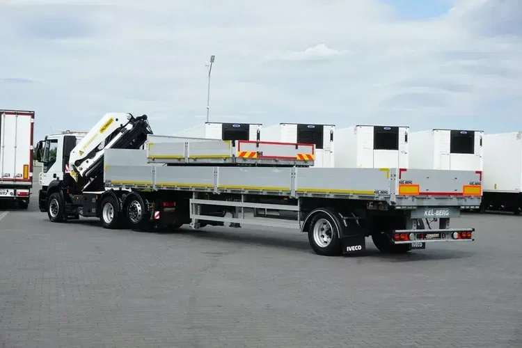 Iveco STRALIS / 260E36 / 6 X 2 / HDS PALFINGER PK 42 002 SH-E / WYSIĘG 17 M zdjęcie 4