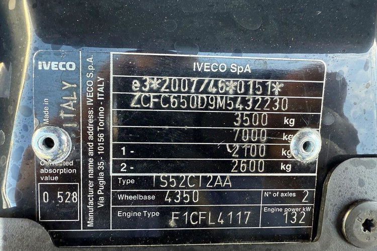 IVECO/PONY AUTO DAILY 50C/35 zdjęcie 9