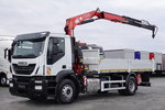 Iveco / STRALIS / 310 / 4x2 /WYWROTKA - 5.3 M / HDS FASSI 135 - 8 M / EURO 6 zdjęcie 9