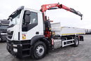 Iveco / STRALIS / 310 / 4x2 /WYWROTKA - 5.3 M / HDS FASSI 135 - 8 M / EURO 6 zdjęcie 10