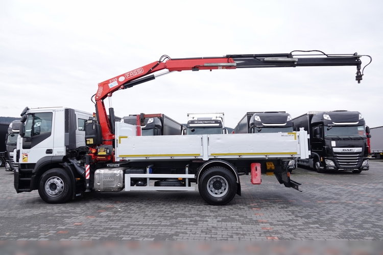 Iveco / STRALIS / 310 / 4x2 /WYWROTKA - 5.3 M / HDS FASSI 135 - 8 M / EURO 6 zdjęcie 12