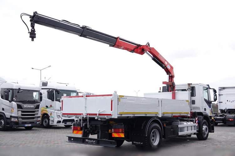 Iveco / STRALIS / 310 / 4x2 /WYWROTKA - 5.3 M / HDS FASSI 135 - 8 M / EURO 6 zdjęcie 14