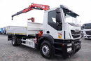 Iveco / STRALIS / 310 / 4x2 /WYWROTKA - 5.3 M / HDS FASSI 135 - 8 M / EURO 6 zdjęcie 16