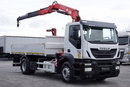 Iveco / STRALIS / 310 / 4x2 /WYWROTKA - 5.3 M / HDS FASSI 135 - 8 M / EURO 6 zdjęcie 17