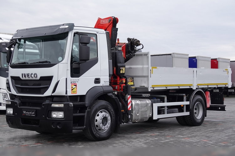 Iveco / STRALIS / 310 / 4x2 /WYWROTKA - 5.3 M / HDS FASSI 135 - 8 M / EURO 6 zdjęcie 21