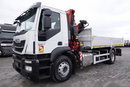 Iveco / STRALIS / 310 / 4x2 /WYWROTKA - 5.3 M / HDS FASSI 135 - 8 M / EURO 6 zdjęcie 22