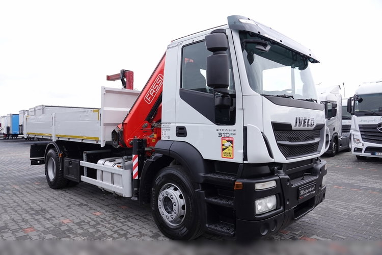 Iveco / STRALIS / 310 / 4x2 /WYWROTKA - 5.3 M / HDS FASSI 135 - 8 M / EURO 6 zdjęcie 25