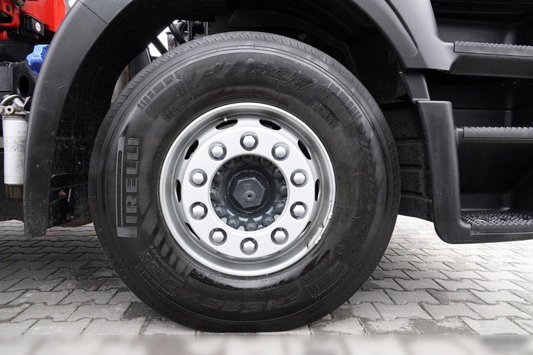 Iveco / STRALIS / 310 / 4x2 /WYWROTKA - 5.3 M / HDS FASSI 135 - 8 M / EURO 6 zdjęcie 32