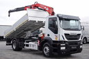 Iveco / STRALIS / 310 / 4x2 /WYWROTKA - 5.3 M / HDS FASSI 135 - 8 M / EURO 6 zdjęcie 8