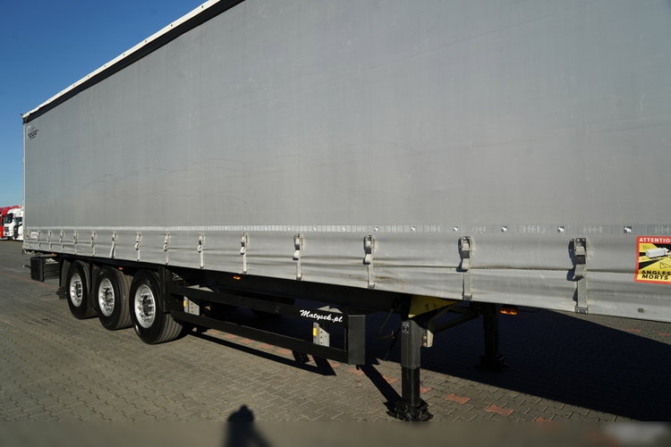 Schmitz -CARGOBULL / FIRANKA / STANDARD / 2 OSIE PODNOSZONE zdjęcie 9