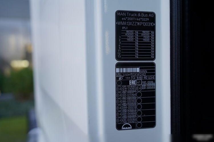MAN TGX 18. 460 / MEGA / LOWDECK / REGULOWANE SIODŁO / NAVI zdjęcie 38
