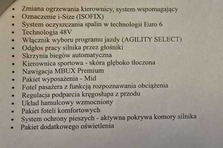 Mercedes A 200 Salon PL Pakiet AMG Line Przebieg: 8000 km Fa Vat 23% zdjęcie 23