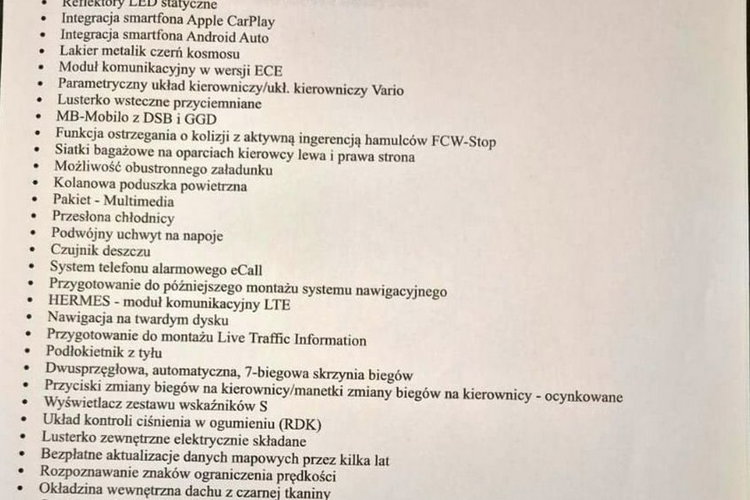 Mercedes A 200 Salon PL Pakiet AMG Line Przebieg: 8000 km Fa Vat 23% zdjęcie 24