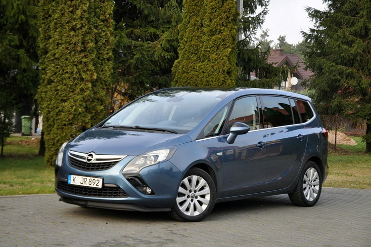 Zafira 1.4T(140KM) Bi-Xenon Led Navi Panorama Skóry 2xPark Alu17"ASO Opel zdjęcie 10