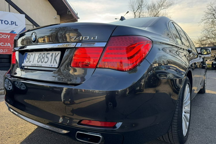 BMW 740 740L Klimatronic 4-stref, Dociągi, 2 kpl. kół, Pamięć foteli, 3.0diesel zdjęcie 12