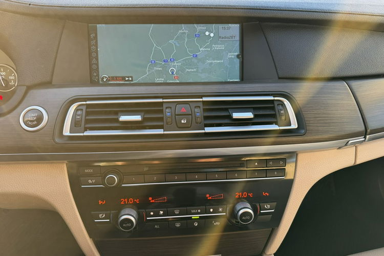BMW 740 740L Klimatronic 4-stref, Dociągi, 2 kpl. kół, Pamięć foteli, 3.0diesel zdjęcie 20