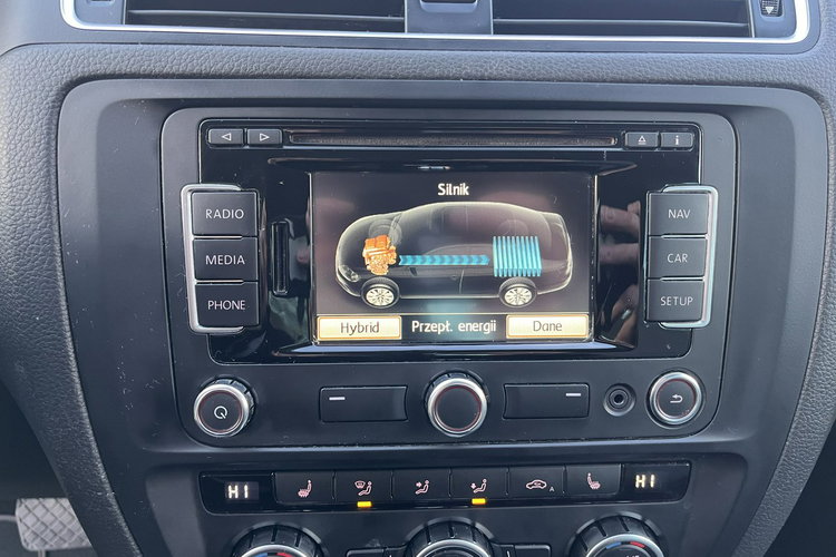 Volkswagen Jetta 1.4 Zarejestrowany Automat Climatronic Navi Grzane fotele Stan BDB zdjęcie 31