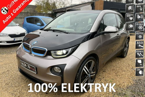 BMW i3 LED Elektryk Zarejestrowany 60Ah Klima Navi GPS Alu El szyby Stan BDB