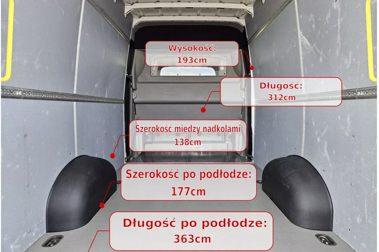 Volkswagen Crafter L3H2 129900zł NETTO Brygadówka 7 osób 2.0TDi/140KM zdjęcie 18