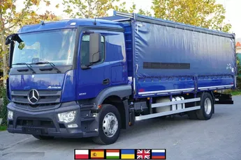 Mercedes Actros 1830 4x2 E6 / Burtofiranka 18 EPAL / Kab. Sypialna