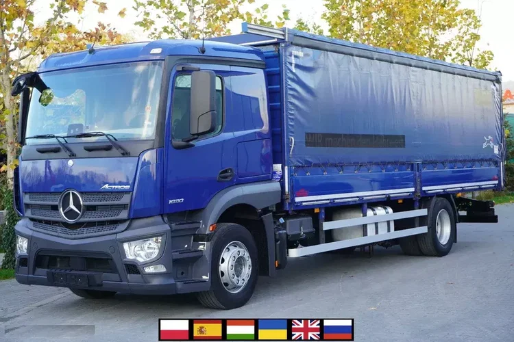 Mercedes Actros 1830 4x2 E6 / Burtofiranka 18 EPAL / Kab. Sypialna zdjęcie 1