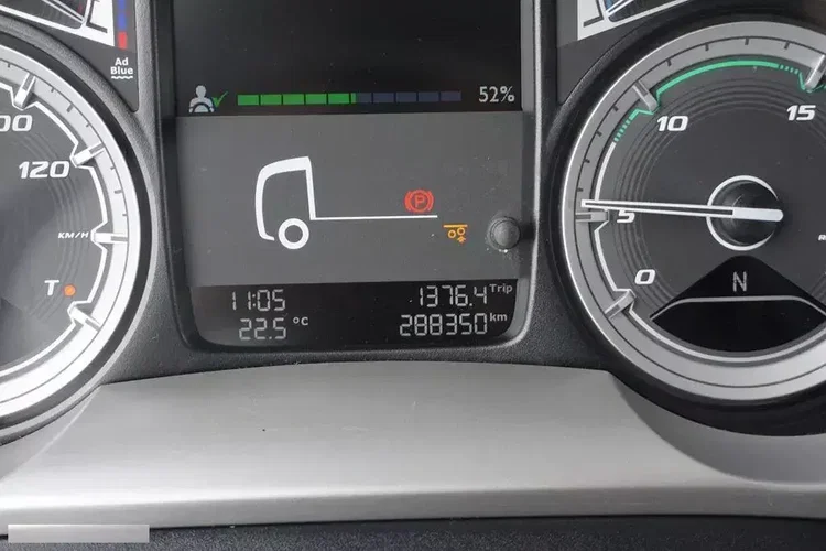 DAF CF 450 / E 6 / ACC / CHŁODNIA + WINDA / 21 PALET / MULTITEMPERATURA / RETARDER zdjęcie 12