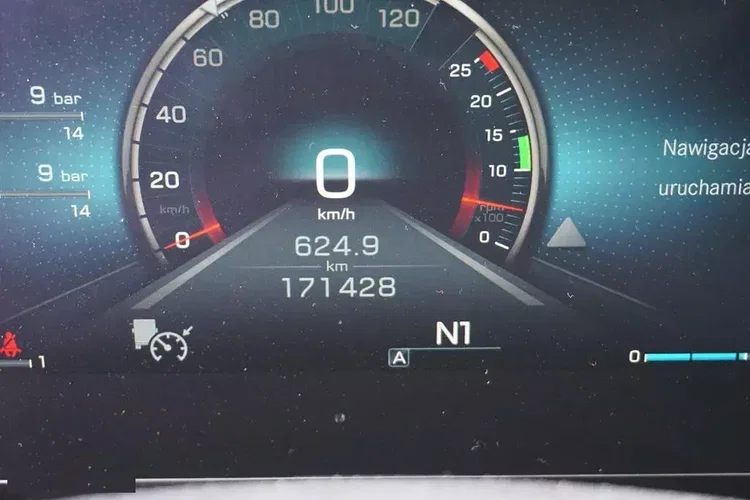 Mercedes ACTROS / 2853 / ACC / E 6 / MP 5 / CHŁODNIA + WINDA / 18 PALET / OŚ SKRĘTNA zdjęcie 12