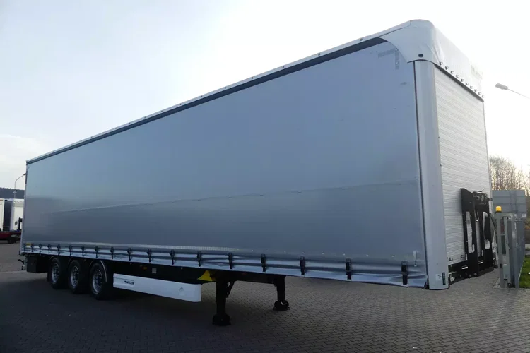 Wielton MEGA / FIRANKA / OŚ PODNOSZONA / ZADBANA / DACH PODNOSZONY / zdjęcie 10