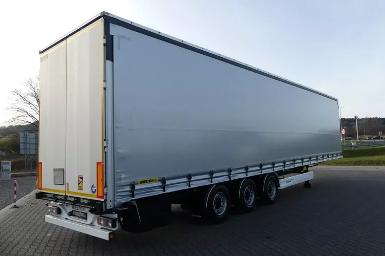 Wielton MEGA / FIRANKA / OŚ PODNOSZONA / ZADBANA / DACH PODNOSZONY / zdjęcie 8