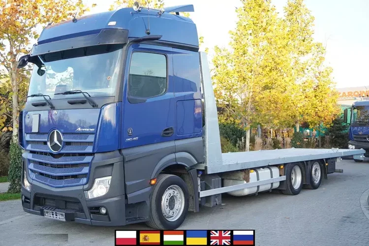 MAN Actros 2546 MP5 6x2 / NOWA Laweta 9, 5 m / Kabina Salonka zdjęcie 1