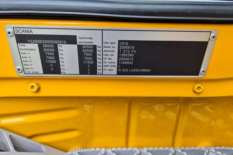 Scania R500 zdjęcie 39