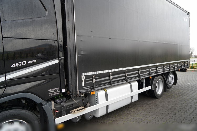 Volvo FH 460 / 6x2 / FIRANKA- 7.7 m / DACH PODNOSZONY / I-SAVE / KLIMA POSTOJOWA / OŚ PODNOSZONA SKRĘTNA / zdjęcie 12