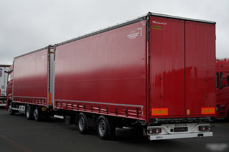 Mercedes -BENZ ACTROS 2545 / ZESTAW TANDEM 120 M3 / PRZEJAZDOWY / 6x2  / BIG SPACE / WIELTON / zdjęcie 2