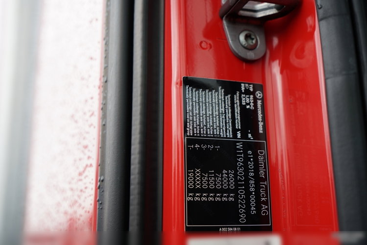 Mercedes -BENZ ACTROS 2545 / ZESTAW TANDEM 120 M3 / PRZEJAZDOWY / 6x2  / BIG SPACE / WIELTON / zdjęcie 53