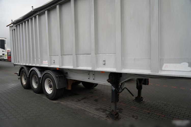 BENALU / WYWROTKA 45 M3 / CAŁA ALUMINIOWA / WAGA: 5 700 KG / KLAPO-DRZWI  zdjęcie 9