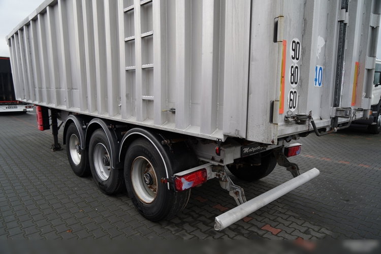 BENALU / WYWROTKA 45 M3 / CAŁA ALUMINIOWA / WAGA: 5 700 KG / KLAPO-DRZWI  zdjęcie 11