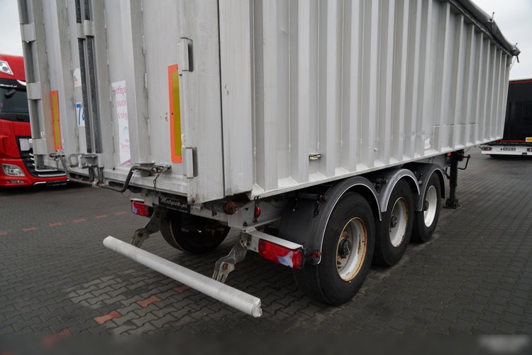 BENALU / WYWROTKA 45 M3 / CAŁA ALUMINIOWA / WAGA: 5 700 KG / KLAPO-DRZWI  zdjęcie 13