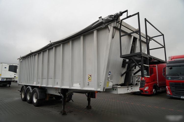 BENALU / WYWROTKA 45 M3 / CAŁA ALUMINIOWA / WAGA: 5 700 KG / KLAPO-DRZWI  zdjęcie 2