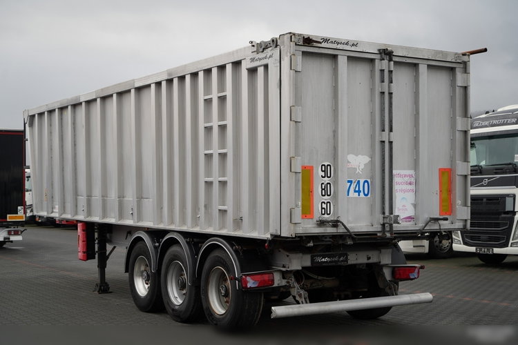 BENALU / WYWROTKA 45 M3 / CAŁA ALUMINIOWA / WAGA: 5 700 KG / KLAPO-DRZWI  zdjęcie 6