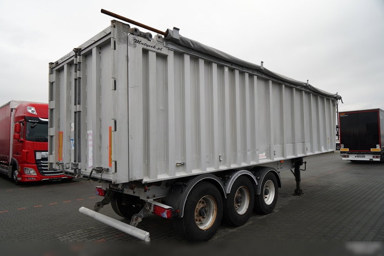 BENALU / WYWROTKA 45 M3 / CAŁA ALUMINIOWA / WAGA: 5 700 KG / KLAPO-DRZWI  zdjęcie 7