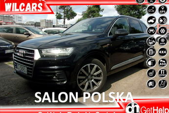 Audi Q7 Klimatronic 4-stref, 7-osobowy, Podgrz. fotele, Navi, PDC, Radar