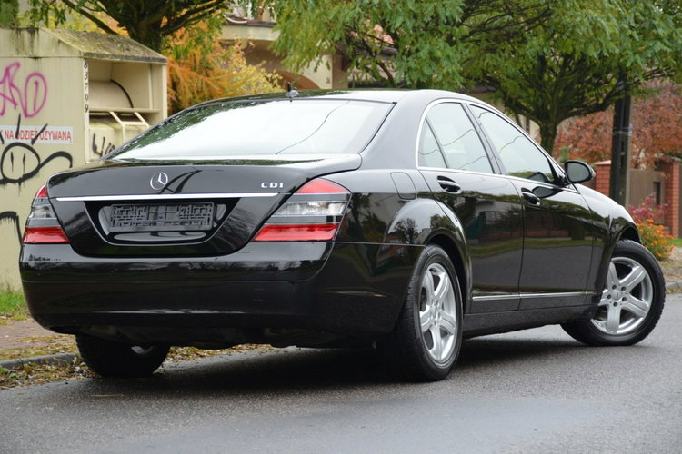 Mercedes S 320 Zarejestrowana 320CDI 235KM Serwis Kamera Navi Skóra Xenon zdjęcie 16