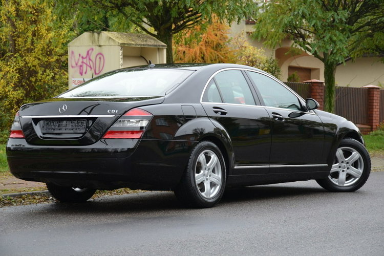 Mercedes S 320 Zarejestrowana 320CDI 235KM Serwis Kamera Navi Skóra Xenon zdjęcie 17