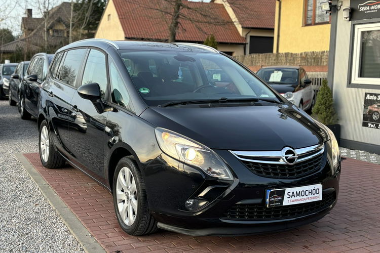 Opel Zafira Gwarancja, Zarejestrowany, Klima, Serwis, Grzana kierownica i fotele zdjęcie 4