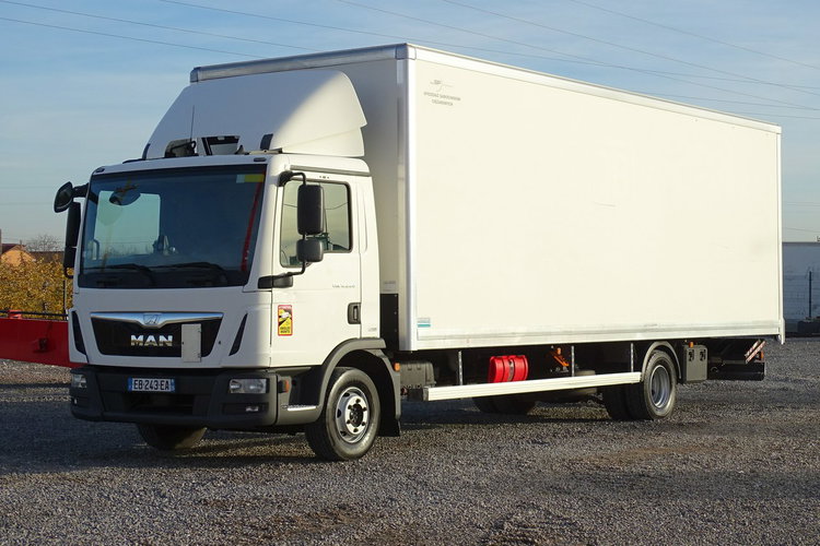 MAN TGL 12.220 Kontener Sprowadzony Euro 6 Przebieg Udokumentowany, Winda, Kontener, Blokada Mostu, GWARANCJA zdjęcie 1