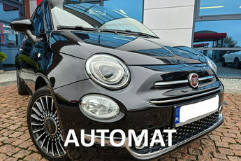 Fiat 500 Przebieg 59tys Fiat 500 v.Lounge 1.2 8v 69KM automat Klima Cudo